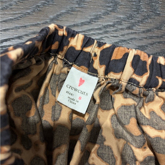 Crewcuts Tan and Brown Pleated Bubble Skirt - Picture 2 of 2